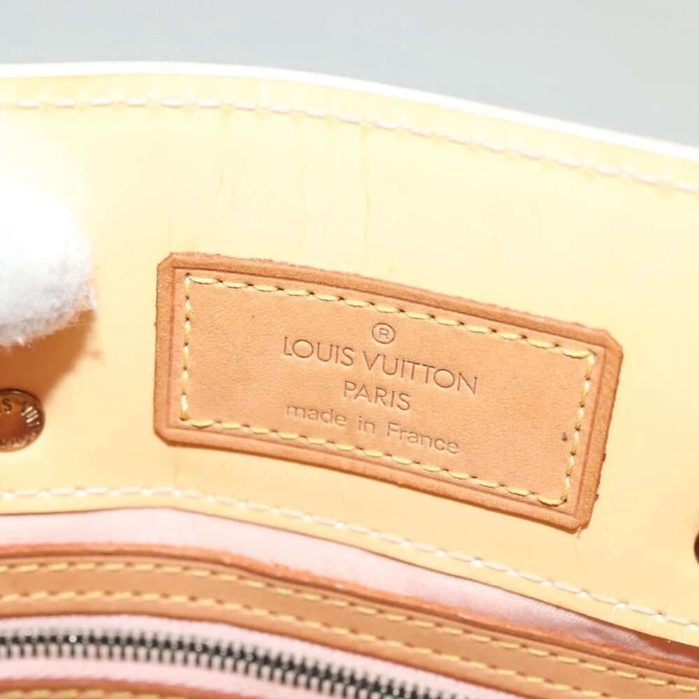 LOUIS VUITTON Monogram Vernis Reade PM Bag Marshmallow Pink Auth - Picture 11 of 16